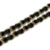 Secondhand Chanel Fringe Denim Mood Clutch with Chain
