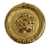 Secondhand Chanel Gold Plated Camellia Round Clip On Earrings