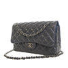 Secondhand Chanel Jumbo Classic Striped Patent Double Flap
