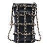 Secondhand Chanel Lambskin Tech Me Out Clutch With Chain