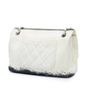 Secondhand Chanel Large Quilted Lambskin Blizzard Zip Top Flap