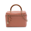 Secondhand Chanel Large Quilted Lambskin Knock On Wood Vanity Case