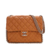 Secondhand Chanel Maxi Quilted Washed Lambskin Chain Around Flap