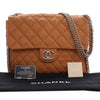 Secondhand Chanel Maxi Quilted Washed Lambskin Chain Around Flap