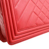 Secondhand Chanel Medium Chevron and Diamond Quilted Lambskin Boy Flap