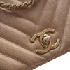 Secondhand Chanel Medium Chevron Iridescent Caviar Statement Flap