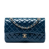 Secondhand Chanel Medium Classic Patent Double Flap