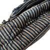 Secondhand Chanel Medium Cotton Striped Double Flap