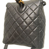 Secondhand Chanel Medium Quilted Lambskin Duma Backpack
