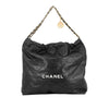 Secondhand Chanel Medium Quilted Shiny Calfskin 22 Handbag