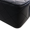 Secondhand Chanel Mini CC Quilted Shiny Lambskin Half Flap