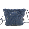 Secondhand Chanel Mini Denim Studded 22 Handbag