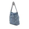 Secondhand Chanel Mini Denim Studded 22 Handbag
