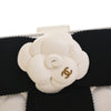 Secondhand Chanel Mini Lambskin Round Camellia Clutch