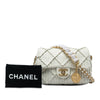 Secondhand Chanel Mini Pleated Calfskin Chain Soul Flap