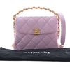 Secondhand Chanel Mini Quilted Caviar 31 Rue Cambon Top Handle Bag