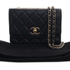 Secondhand Chanel Mini Quilted Lambskin Trendy CC Wallet On Chain