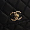 Secondhand Chanel Mini Quilted Lambskin Trendy CC Wallet On Chain