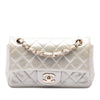 Secondhand Chanel Mini Rectangular Classic Iridescent Lambskin Single Flap