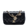 Secondhand Chanel Mini Rectangular Classic Lambskin Valentines Heart Charms Single Flap