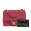 Secondhand Chanel Mini Square Classic Caviar Single Flap
