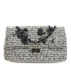 Secondhand Chanel Mini Tweed Garden Party Reissue 2.55 Double Flap 224