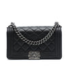 Secondhand Chanel Old Medium Quilted Lambskin Boy Flap
