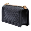 Secondhand Chanel Old Medium Quilted Lambskin Gripoix Boy Flap