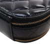 Secondhand Chanel Quilted Glazed Lambskin Handle With Care Round Vanity Case with Chain