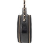 Secondhand Chanel Quilted Glazed Lambskin Handle With Care Round Vanity Case with Chain