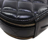 Secondhand Chanel Quilted Glazed Lambskin Handle With Care Round Vanity Case with Chain