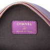 Secondhand Chanel Quilted Iridescent Lambskin Round Clutch With Chain