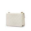 Secondhand Chanel Quilted Lambskin Crystal Geometric CC Frame Flap