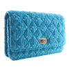 Secondhand Chanel Quilted Tweed Reissue 2.55 Wallet On Chain