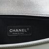 Secondhand Chanel Small Bicolor Quilted Metallic Patent Boy Flap