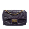 Secondhand Chanel Small Diamond Debossed Calfskin Reissue 2.55 Cosmos Flap
