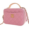 Secondhand Chanel Small Quilted Caviar Pick Me Up Vanity Case