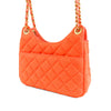 Secondhand Chanel Small Quilted Jersey Wavy CC Hobo