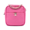 Secondhand Chanel Stitched Goatskin Casual Trip North South Camera Case