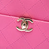Secondhand Chanel Stitched Goatskin Casual Trip North South Camera Case