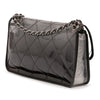 Secondhand Chanel Stitched PVC and Calfskin Naked Flap