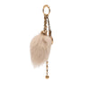 Secondhand Chloé Gold Plated Chloe Symbols and Shearling Tail Bag Charm