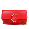 Secondhand Chloé Mini Calfskin and Suede C Chain Crossbody