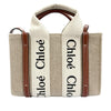 Secondhand Chloé Mini Canvas Woody Satchel
