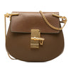 Secondhand Chloé Mini Smooth and Grained Calfskin Drew Crossbody