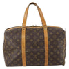 Louis Vuitton Sac Souple Handbag Monogram Canvas