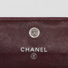 Chanel Burgundy Patent Leather Wallet - 2010s Second hand