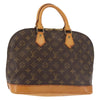 Louis Vuitton Alma Handbag Monogram Canvas