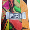 Gianni Versace Multicolor Printed Silk Tie - '80s Second hand