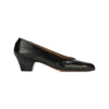 Fendi Shiny Black Leather Pumps - '80s Second hand